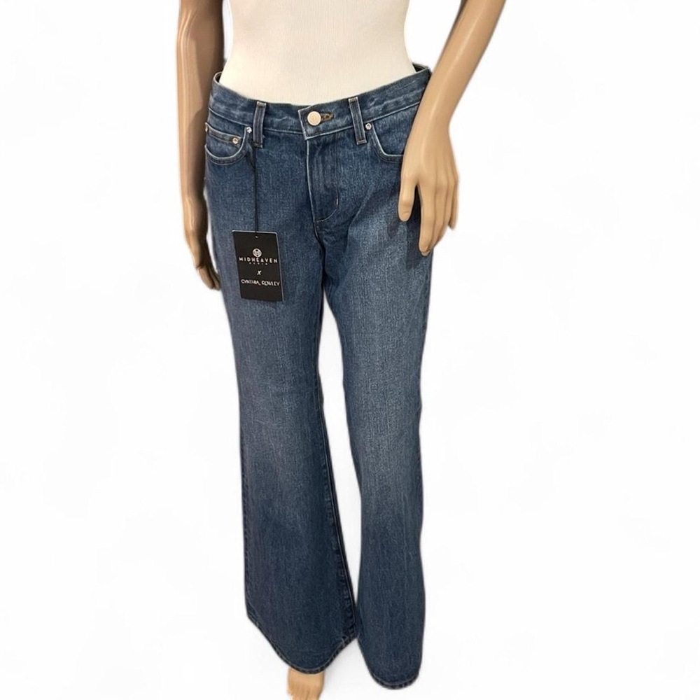 Cynthia Rowley Indigo Flare Jeans